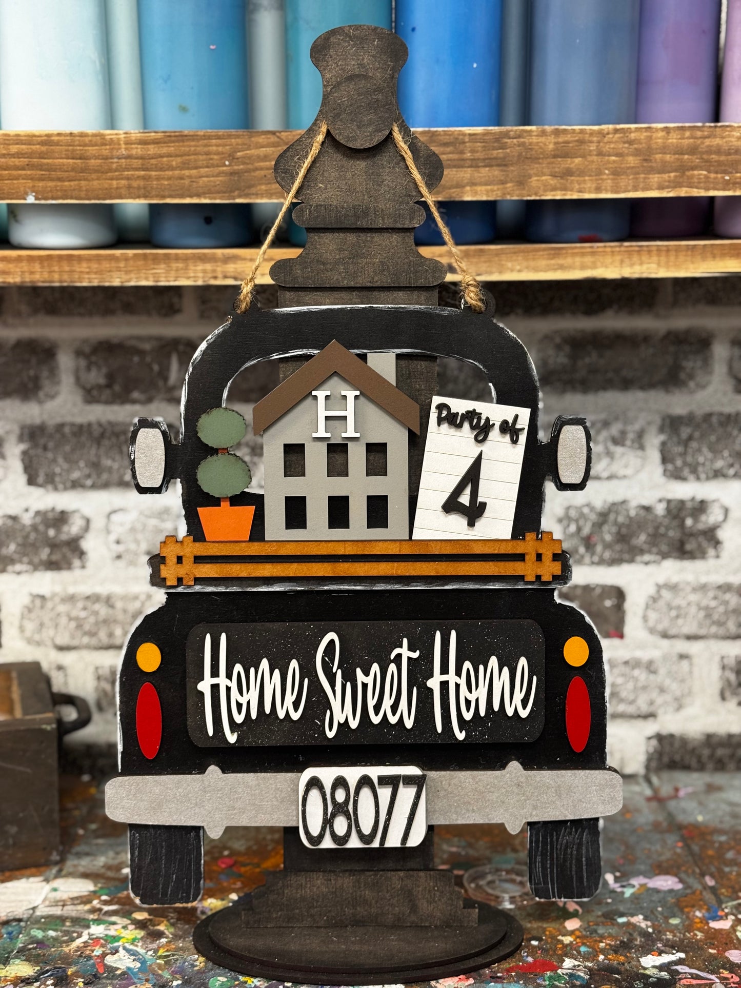 Truck Insert- Home Sweet Home HSH01012