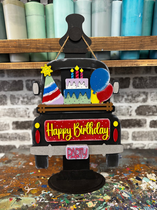 Truck Insert- Happy Birthday HSH01015