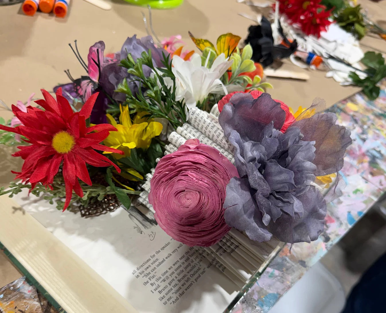 Book Vase & Flowers: July 30th @ 6pm