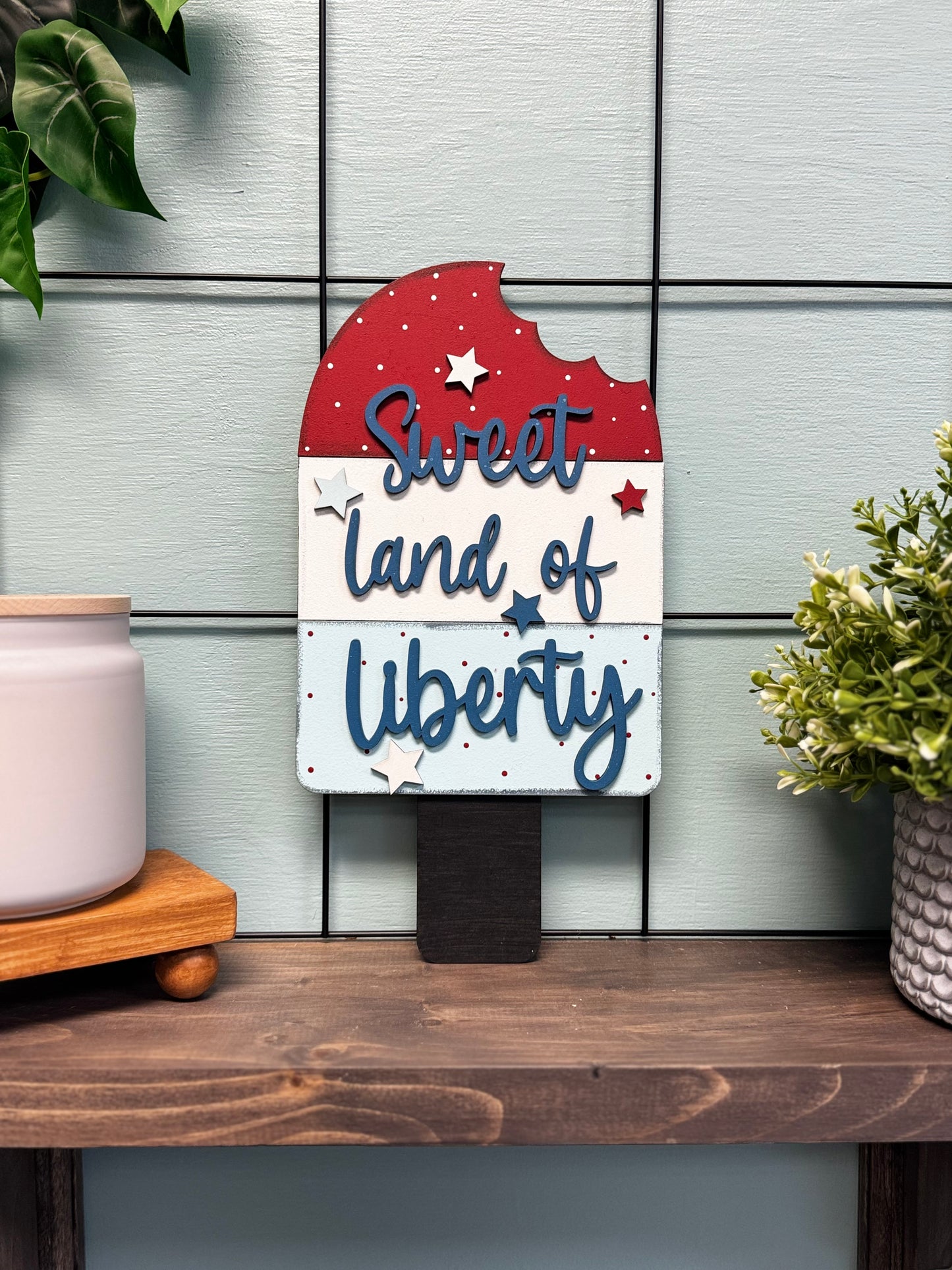 Door Hanger- Patriotic Popsicle HSH01027