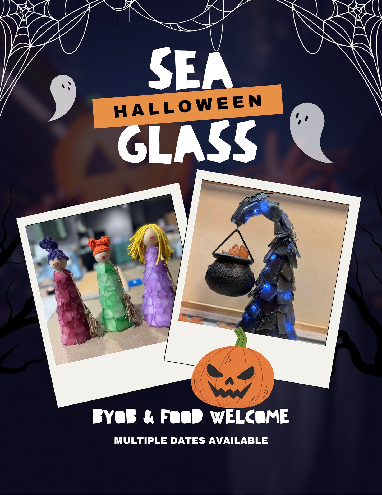 Halloween Sea Glass