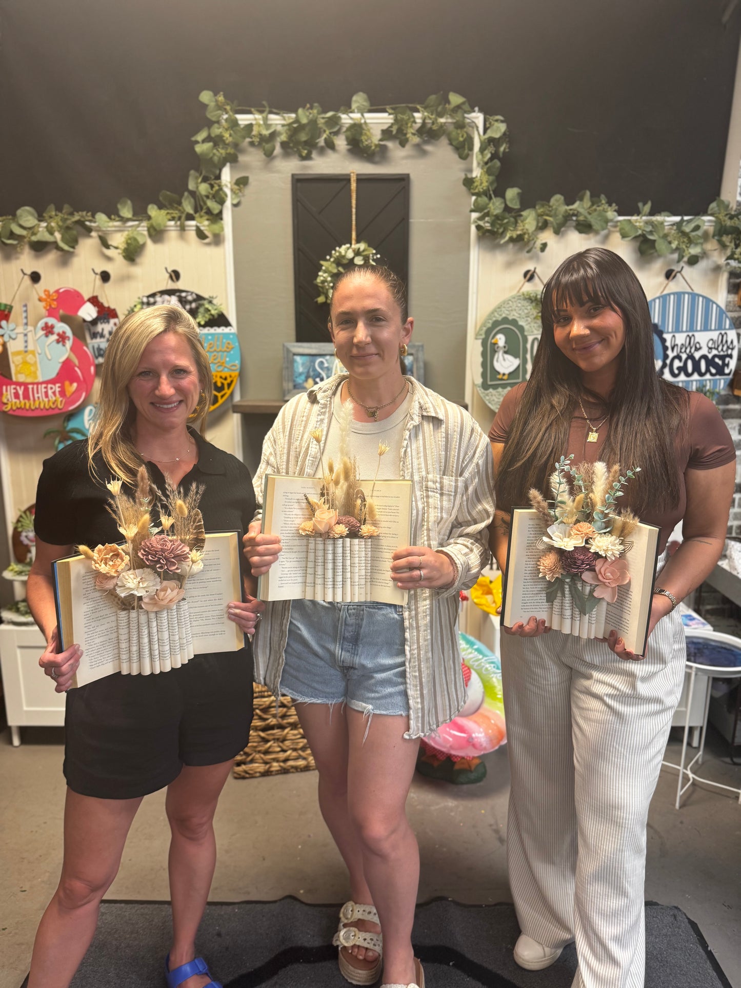 Book Vase & Flowers: August 15th @ 3pm