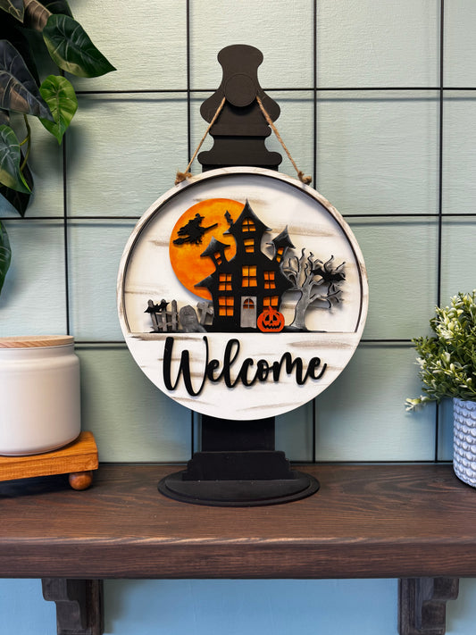 Drop In Round- Spooky House HSH01124