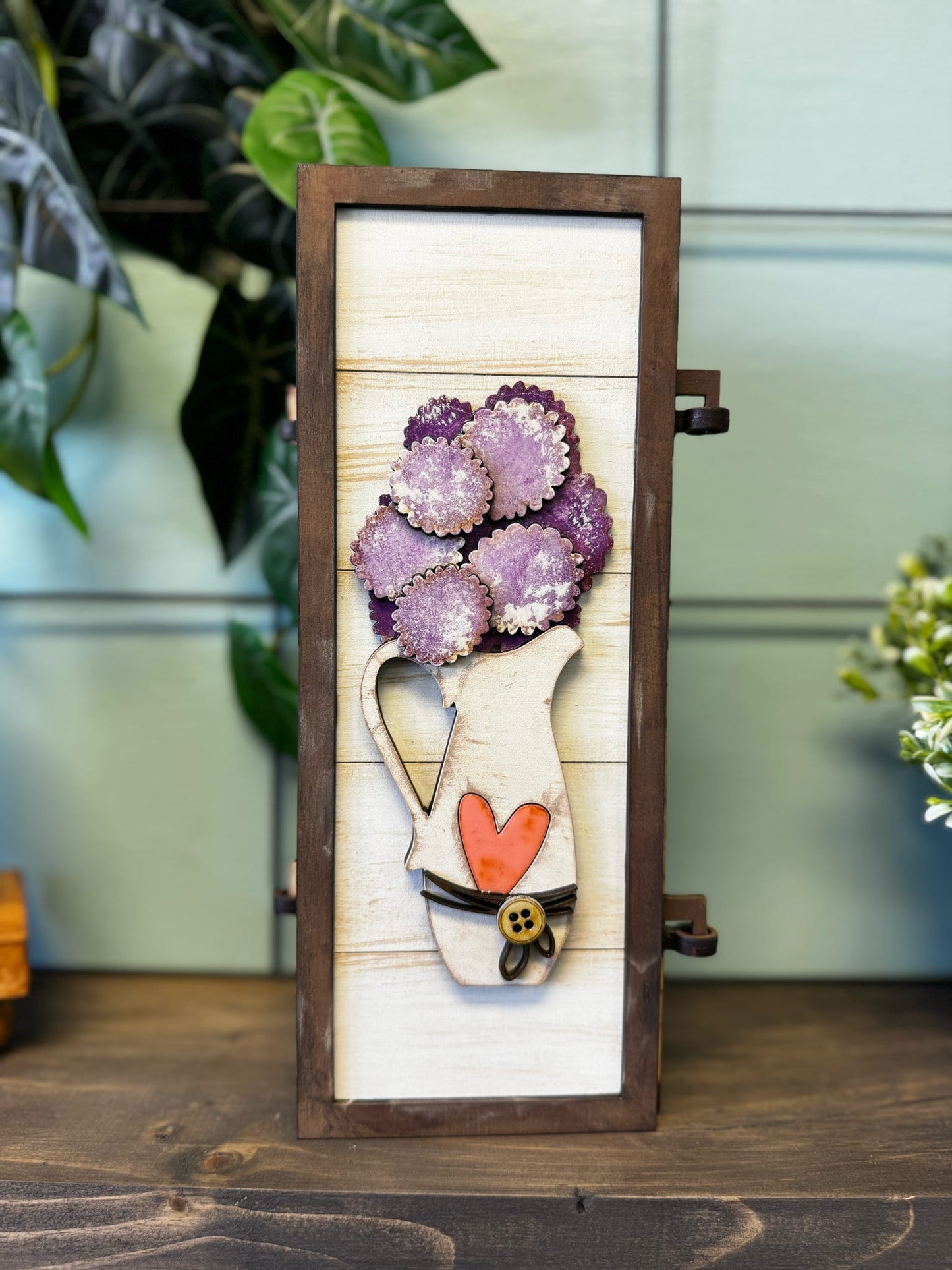 Vertical Shiplap Trio- Spring Wild Flowers - HSH_000100