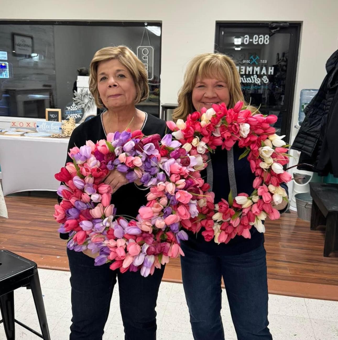 03/20/2025 6pm Tulip Wreath Workshop