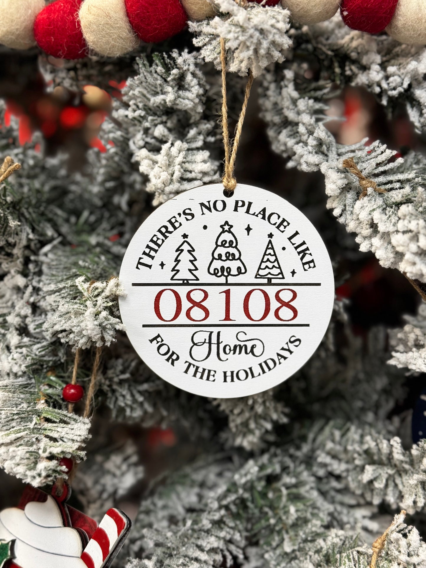 Zip Code Ornaments