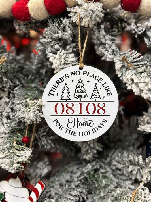 Zip Code Ornaments