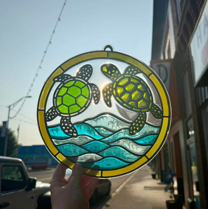 Faux Stain Glass: Multiple Dates