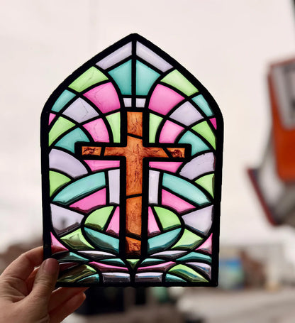 Faux Stain Glass: Multiple Dates