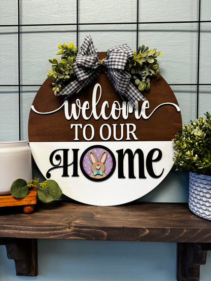 Interchangeable HOME Round HSH01007