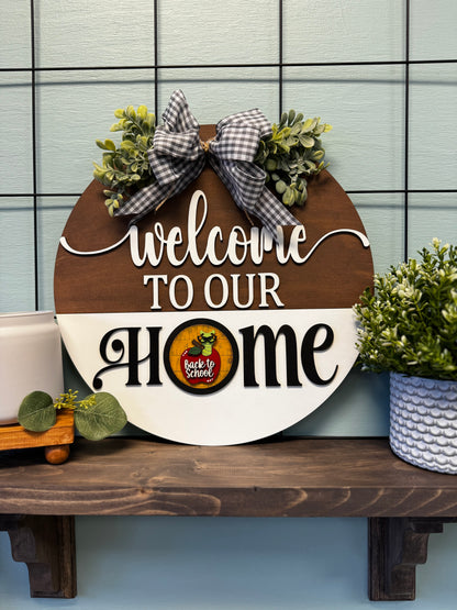 Interchangeable HOME Round HSH01007