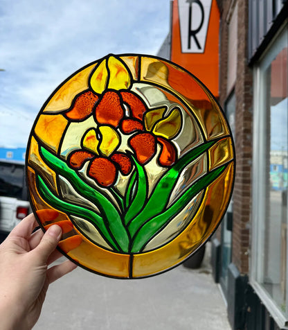 Faux Stain Glass: Multiple Dates