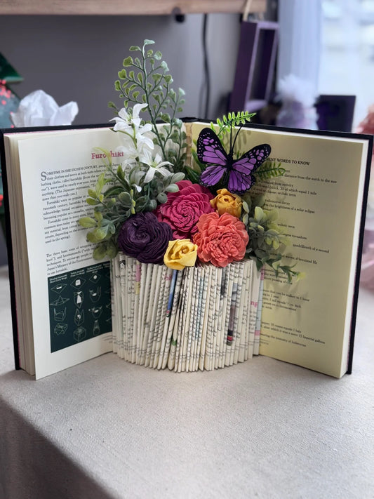 Book Vase & Flowers: July 30th @ 6pm