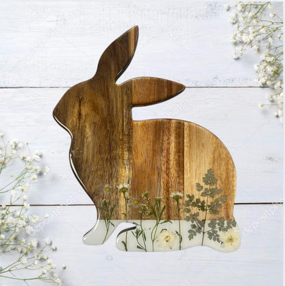 Dried Flower Resin Boards: Multiple Dates