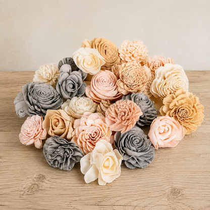 Book Vase & Wood Flowers - PRE-ORDER TAKE HOME KIT