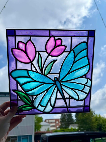 Faux Stain Glass: Multiple Dates