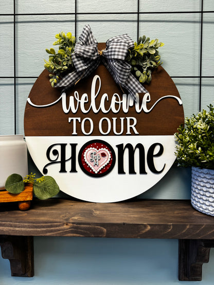 Interchangeable HOME Round HSH01007