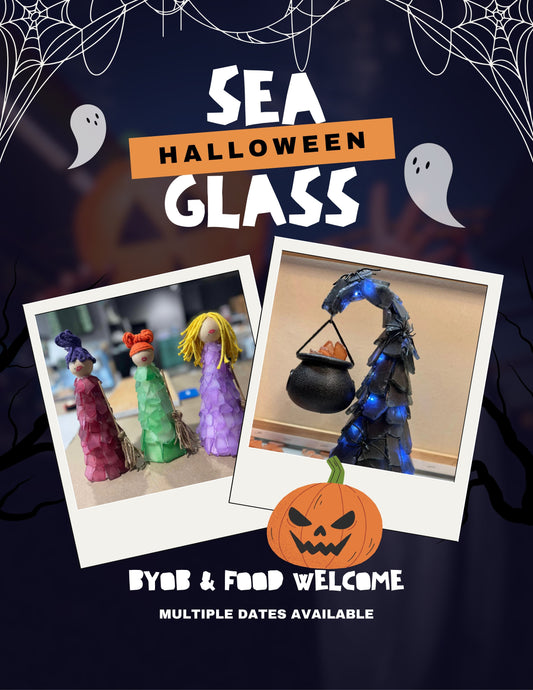 Halloween Sea Glass