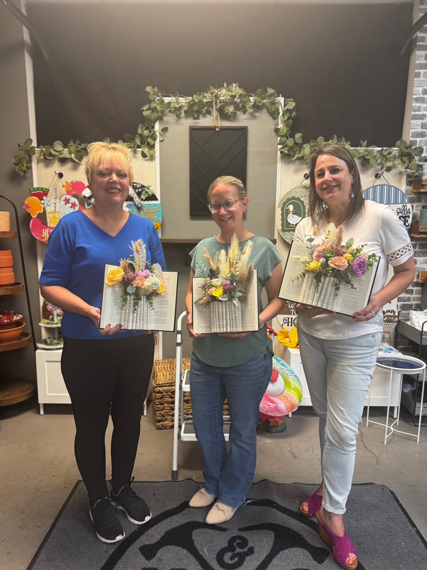 Book Vase & Flowers: August 15th @ 3pm