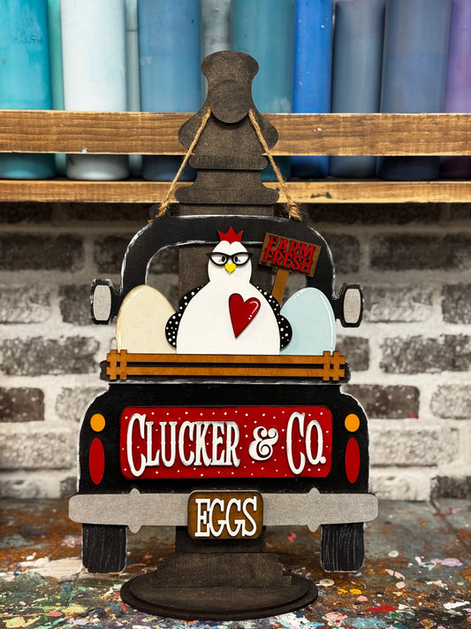 Truck Insert- Clucker & Co.