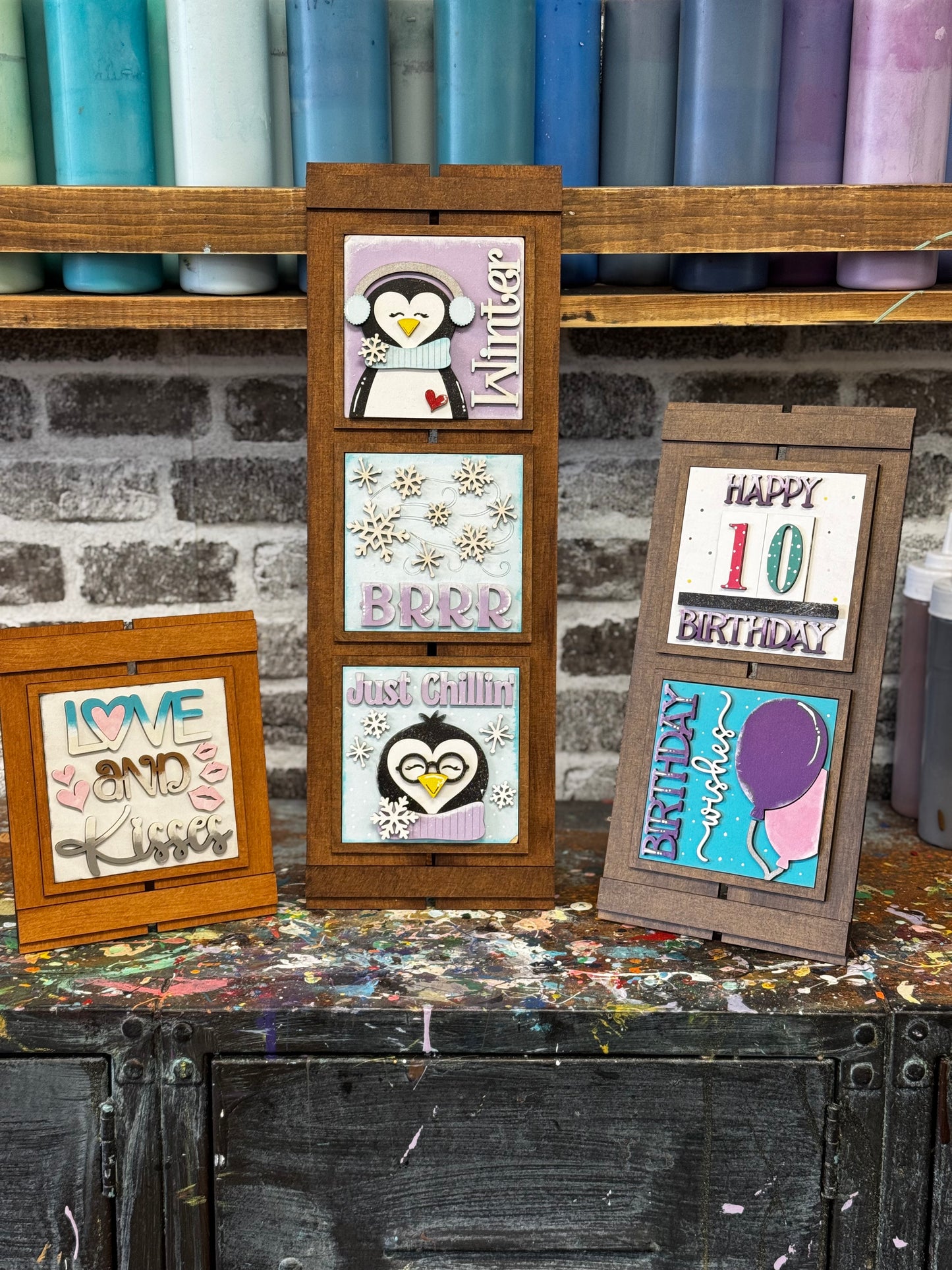 Interchangeable Farmhouse Frame