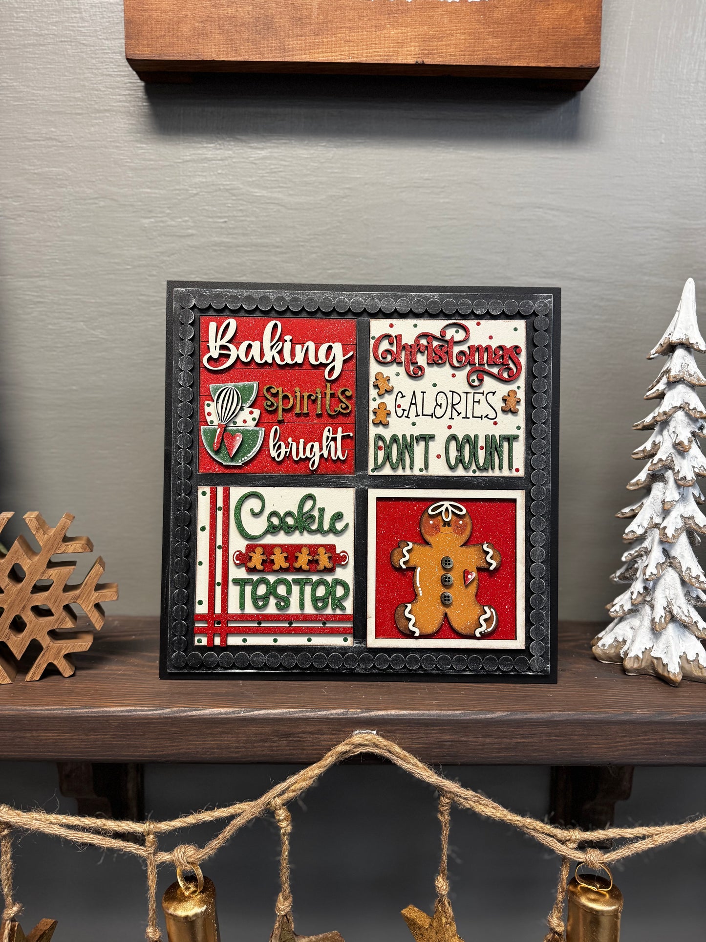 Beaded Frame- Baking