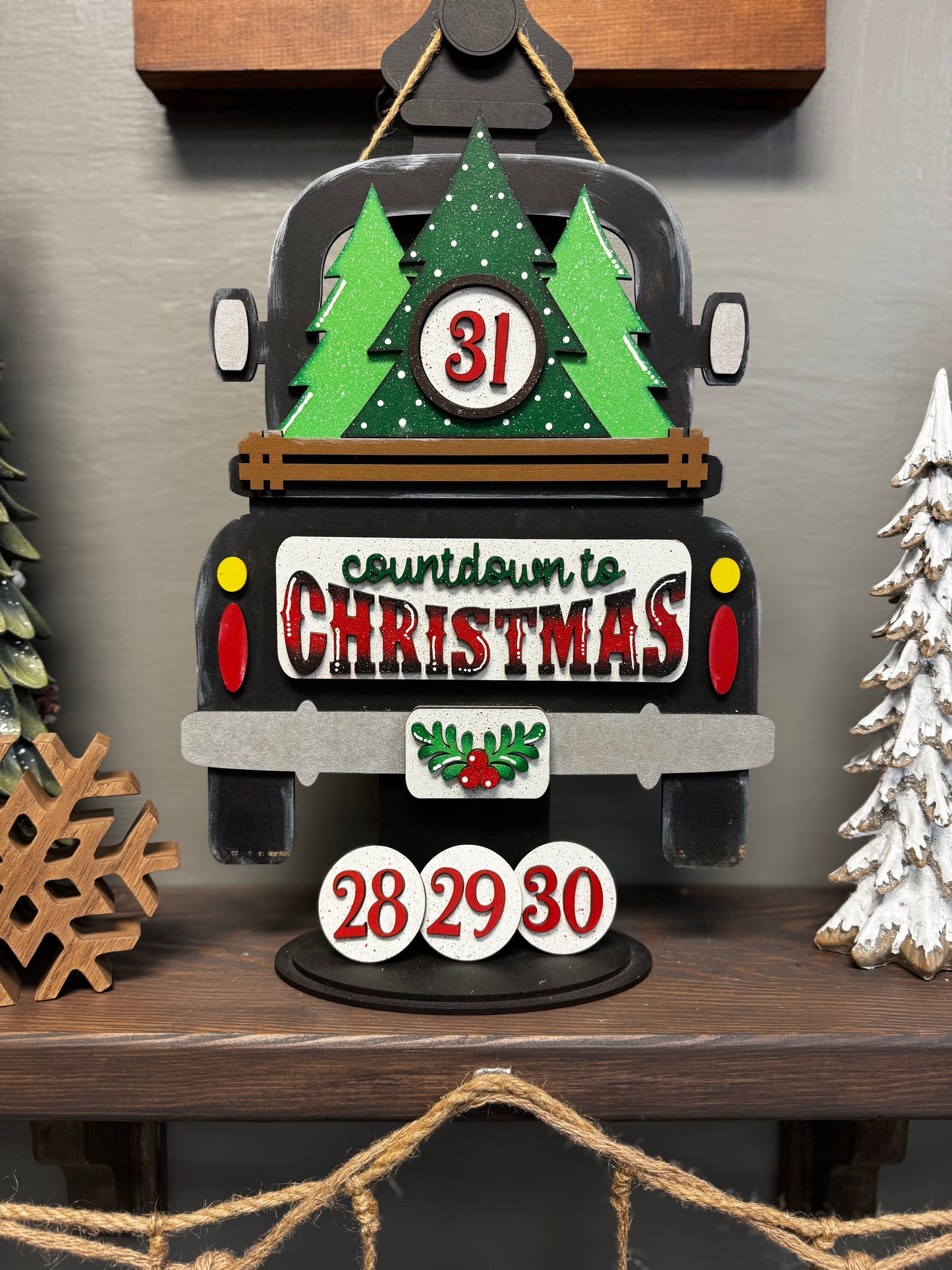 Truck Insert- Christmas Countdown