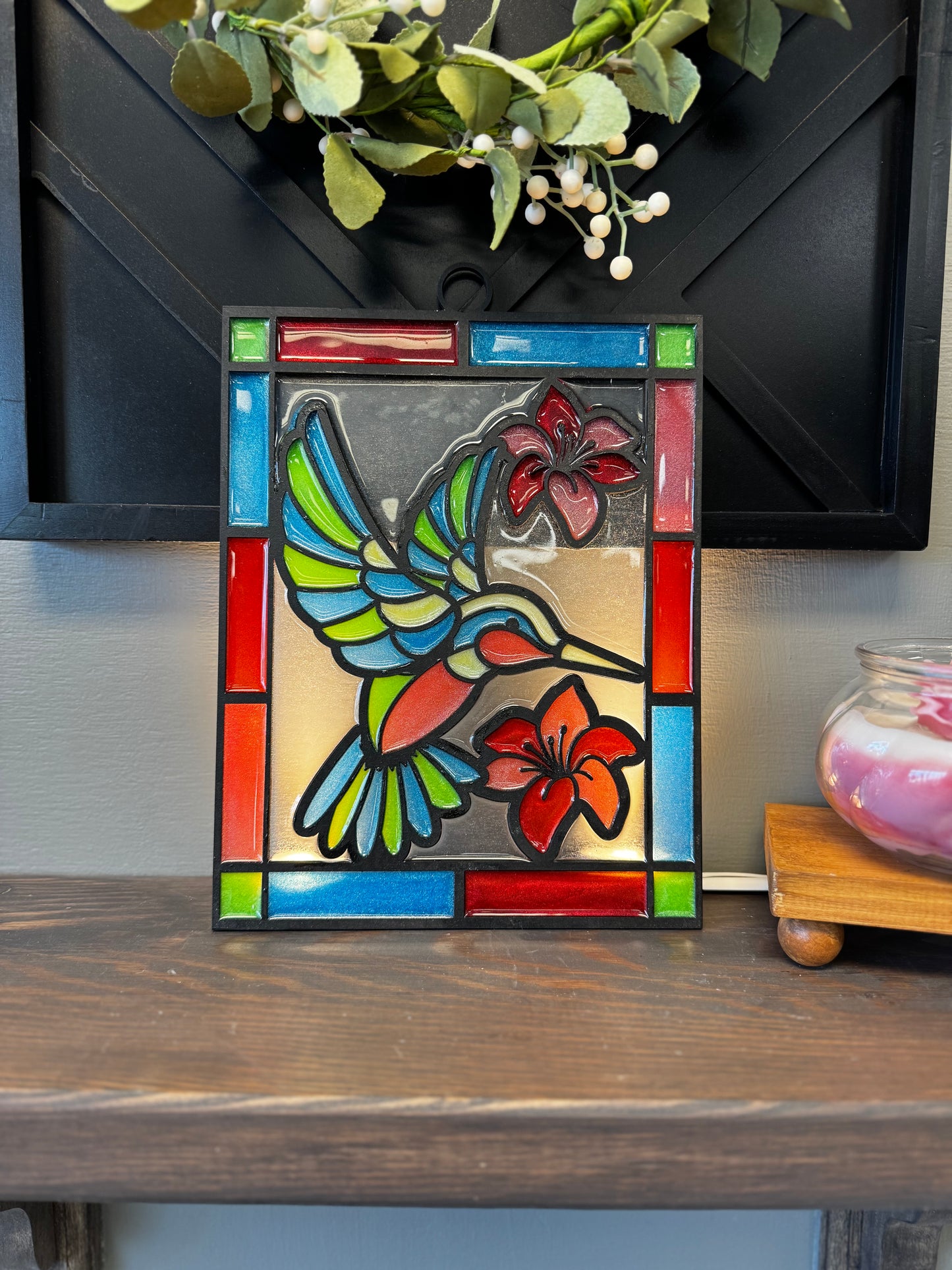 Faux Stain Glass: Multiple Dates