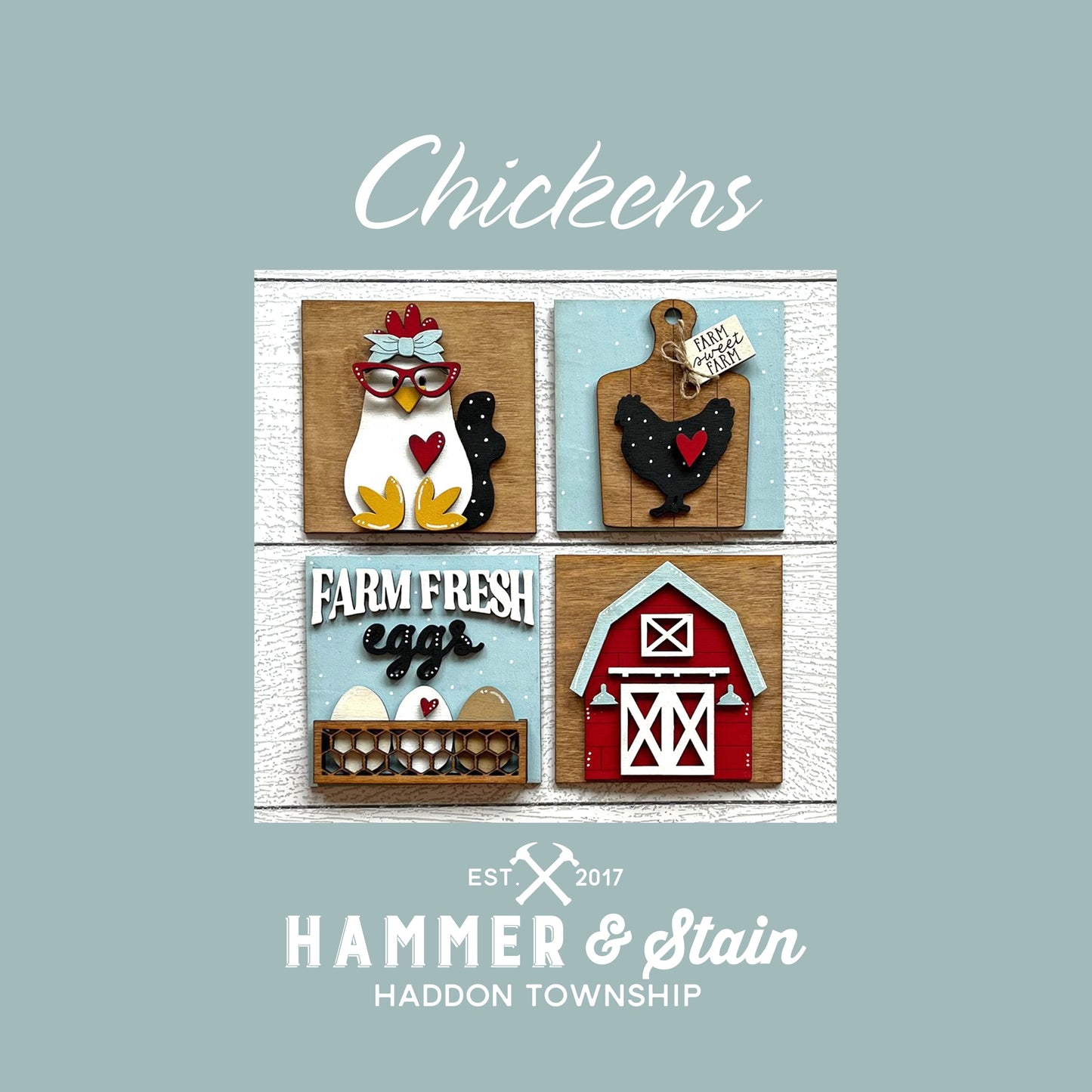 Interchangeable Farmhouse Frame (MULTIPLE DATES AVAILABLE)