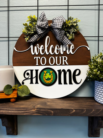 Interchangeable HOME Round HSH01007