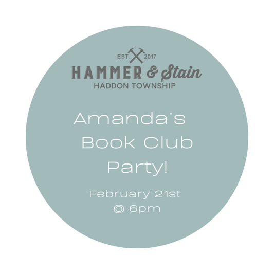 2/21/2026 @ 6pm: Amanda's Book Club Private Party
