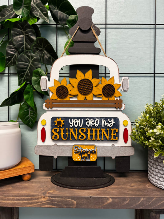 Truck Insert- Sunflower